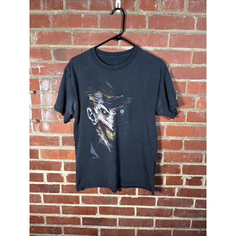 Y2k DC-Comics Creepy Joker Clown Art Shirt Greg Capullo Villain Adult Medium